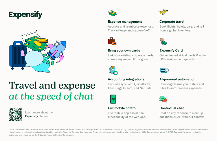 Expensify UK Product Brief