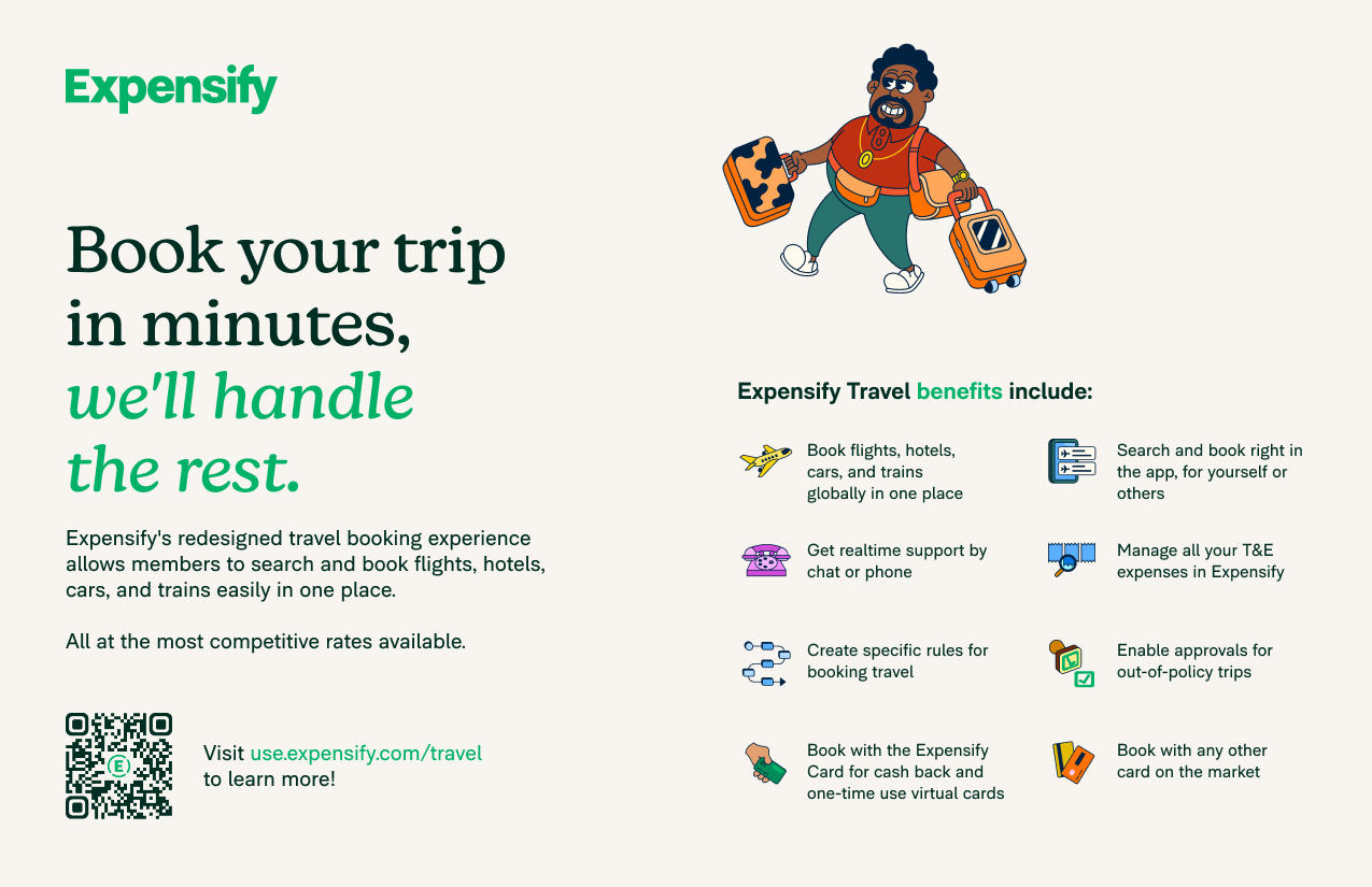 Expensify Travel Product Brief