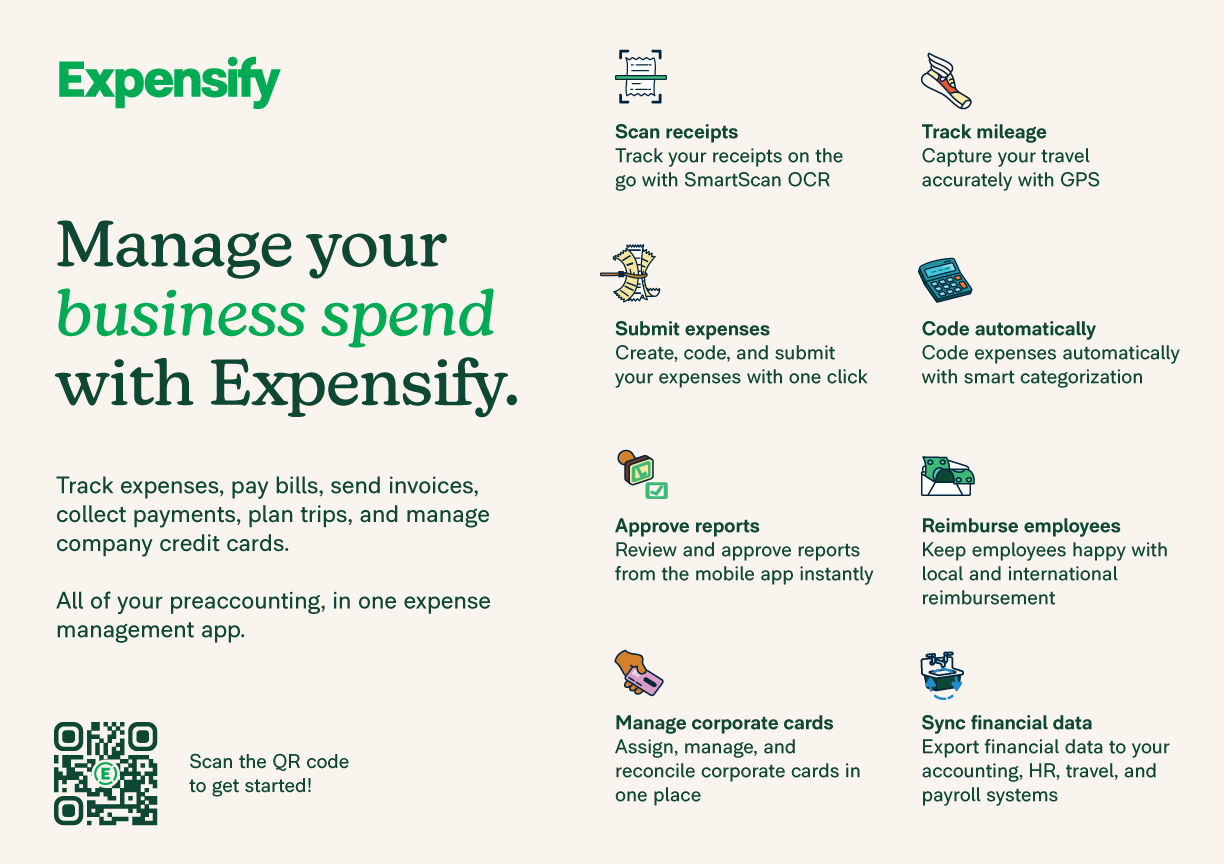 Expensify US Product Brief
