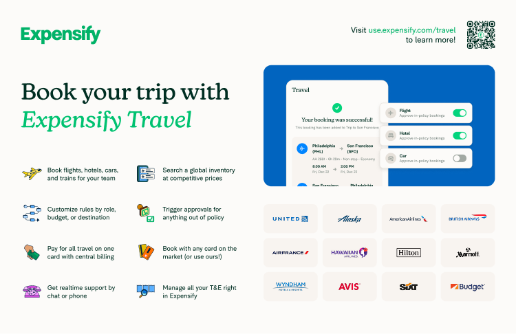 Expensify Travel Product Brief